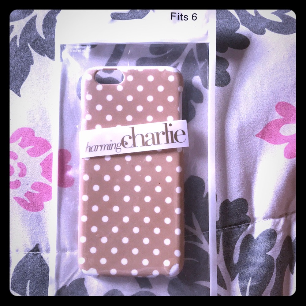 Charming Charlie Polka Dot Case